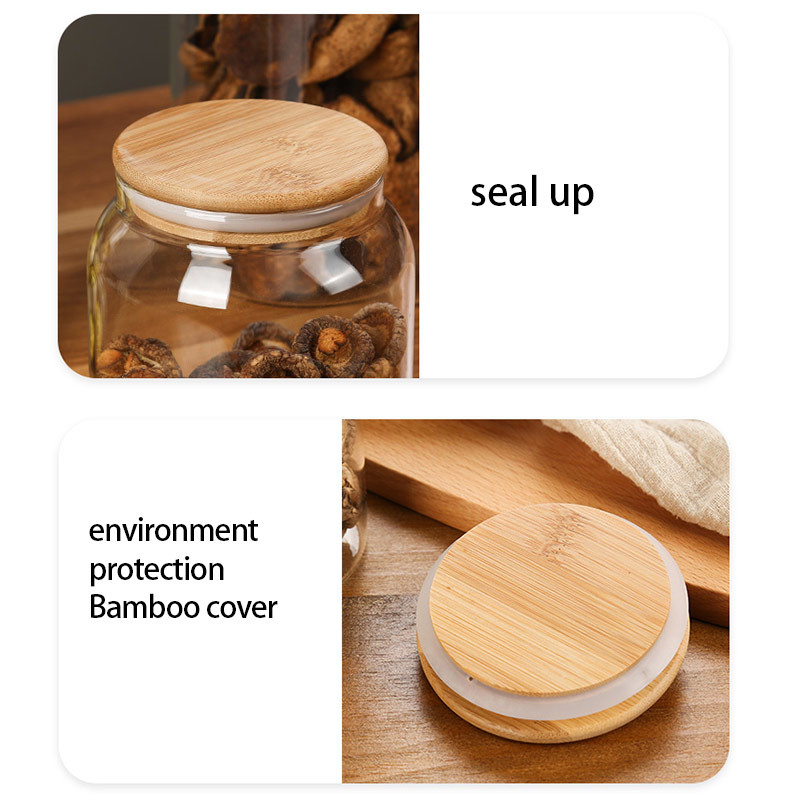 Mouth Blown 3200ml Borosilicate Glass Storage Containers