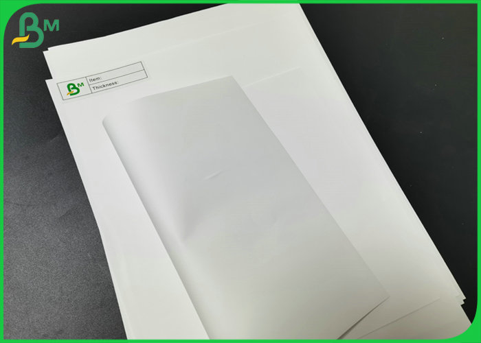 Offset Printing SRA3 Size White Polypropylene Synthetic Paper Sheet 320 * 450mm 