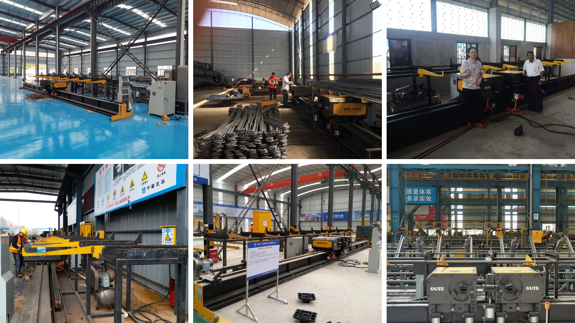 CNC Vertical 40mm Rebar Hoop Bending Machine 12m*2m*1.7m