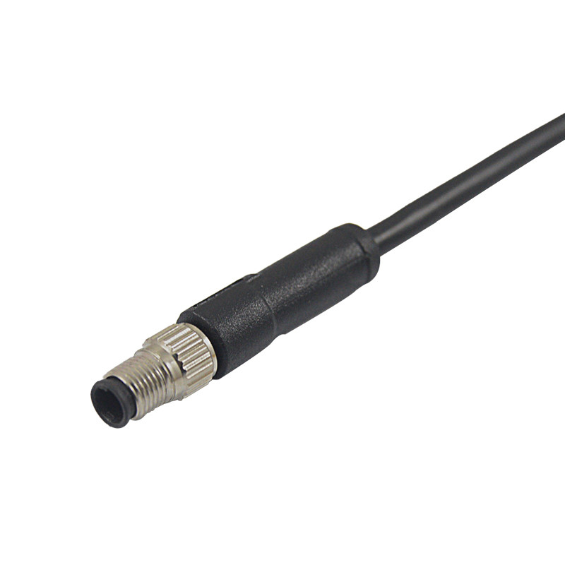 OEM ODM Automation Connector M5 Male Socket Circular Molded On Cable Connector