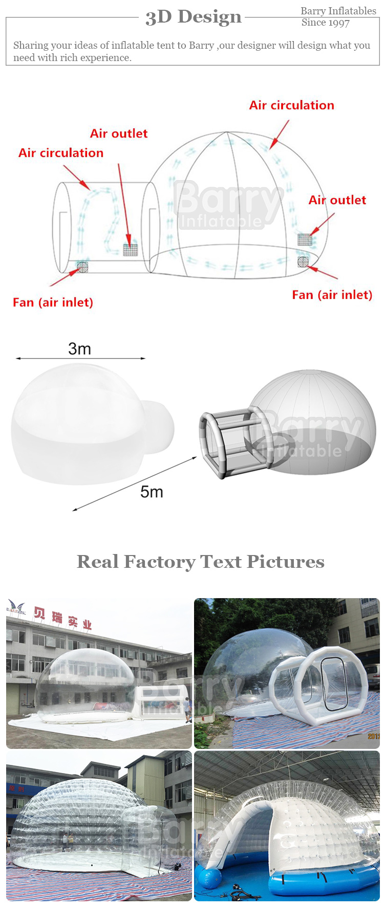 bubble tent