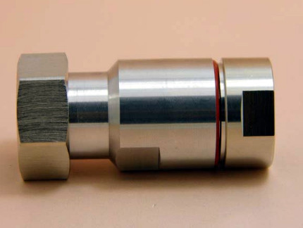 Quality Customized RF connector 4.3-10 male clamp type connector for 1/2" superflex cable low PIM VSWR 1.15 made by factory for sale