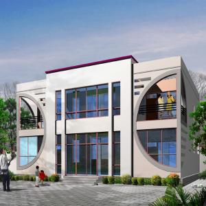 Fire Proof Movable Movable Prefab Homes Quick Installed Easy Disassembly