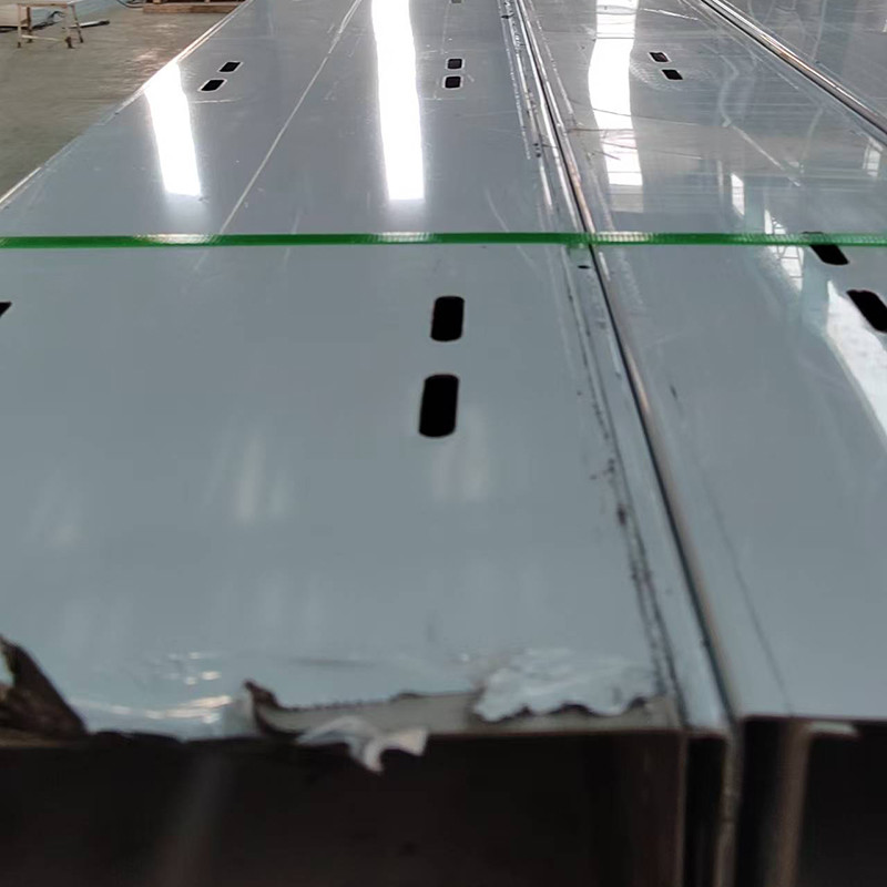 Fire Resistance Stainless Chromium Cable Tray Trough For Challenging Environments