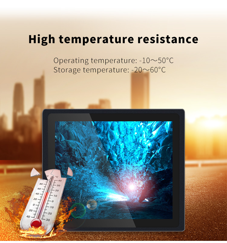 15 17 19 21.5 Inch industrial capacitive touch screen embedded touch screen computer