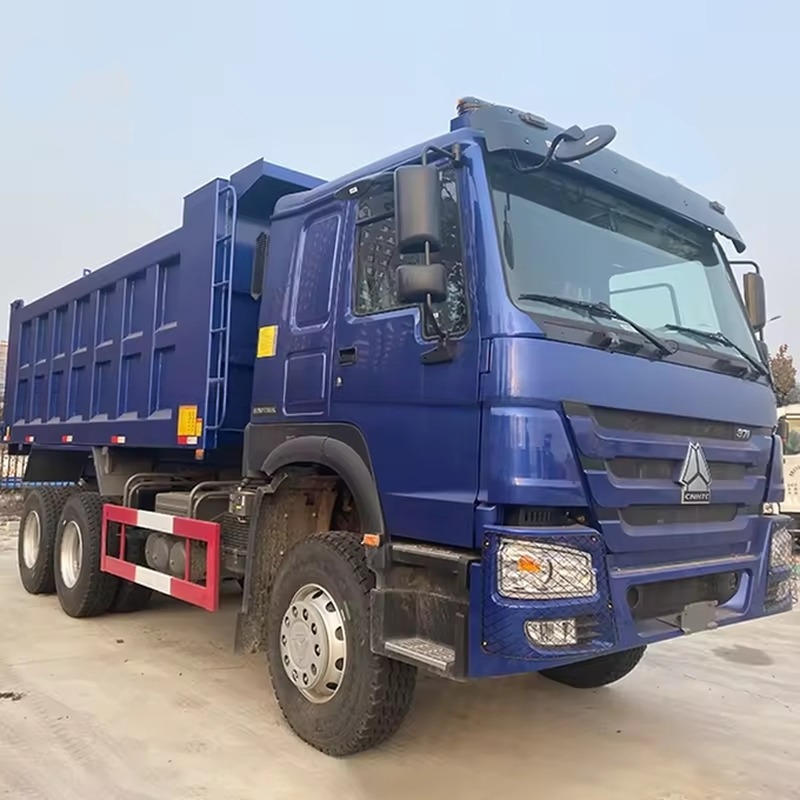 Sinotruk 6X4 371HP 30 Ton 20 Cubic Meter Dump Truck Blue Color for Africa Market