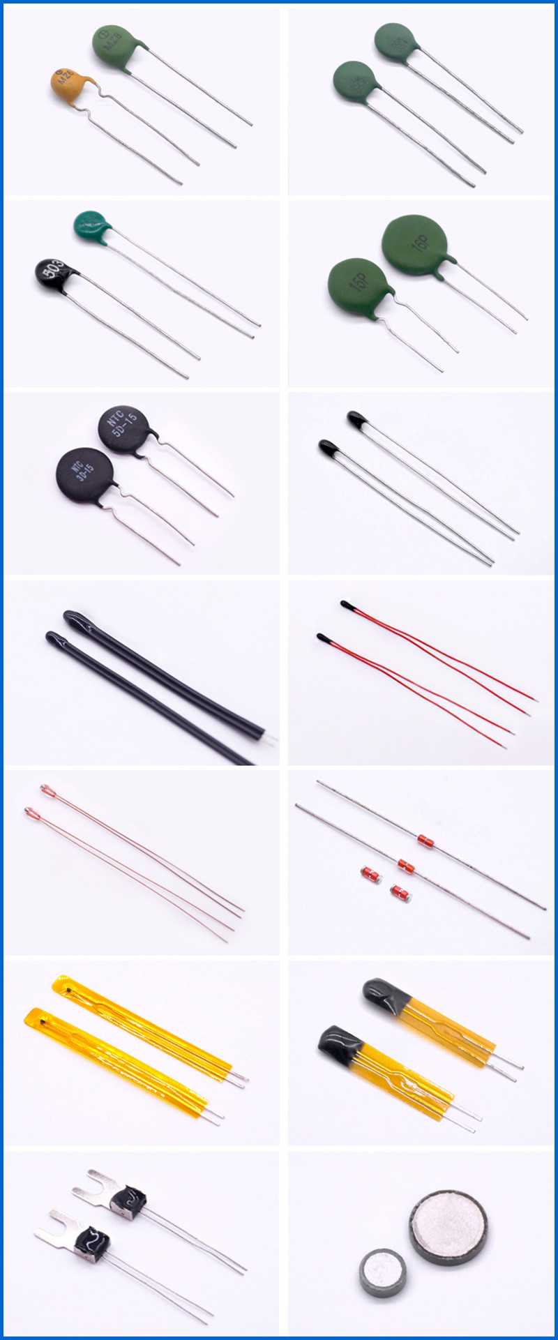 High Sensitivity Bare NTC Chip Thermistor 1470 Ohms 3900 For Car Water Temp Gauge Temperature Sensor