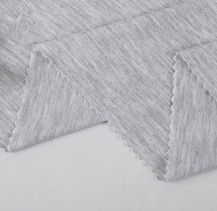 Free Sample Organic Pure Bamboo Cotton Spandex Mix Fleece Fabric