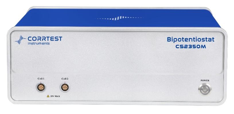 RRDE 2 Channel Potentiostat CS2350M Bipotentiostat With EIS In Both Channels