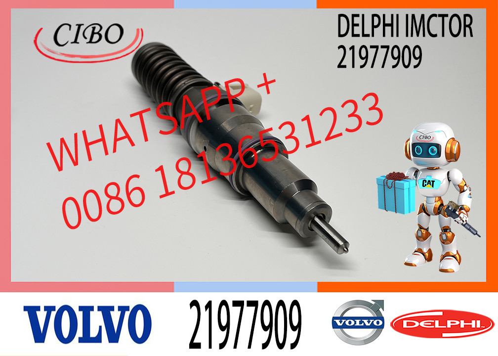 OEM BEBE4P02002 21977909 21914027 22089886 Fuel Injector Fits For VOL-VO MD13 Diesel Engine EURO 6 Engine Part Injectors