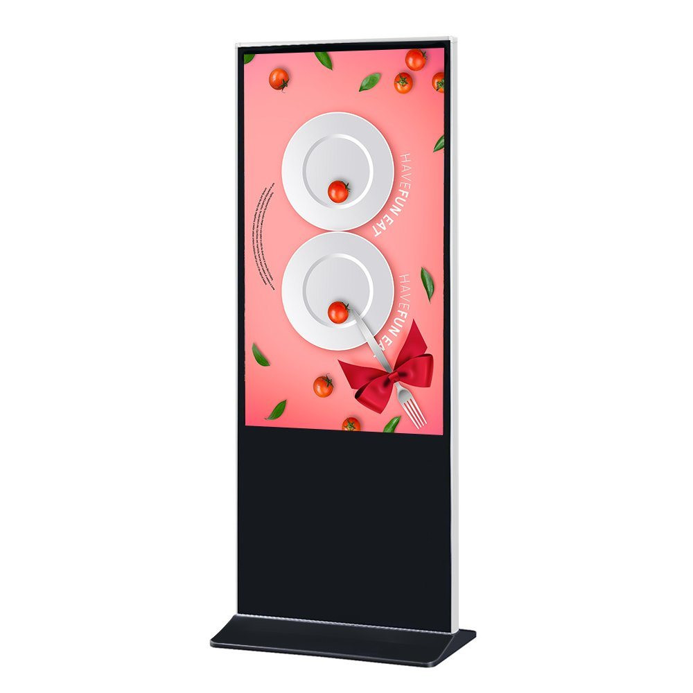 Indoor Free Standing Wifi Control Interactive Digital Signage LCD Screen For Shopping Mall