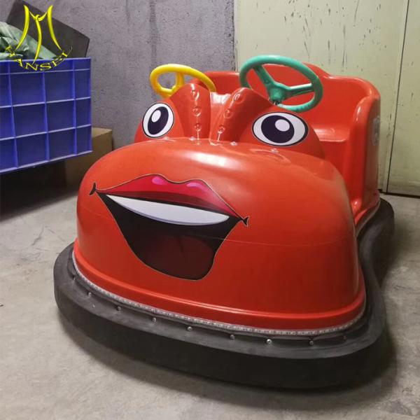 Hansel kids plastic indoor and outdoor playground plastic bumper cars with