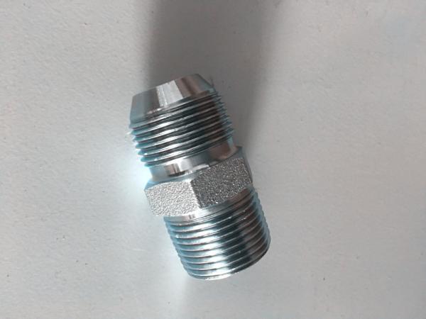 Straight Nipple Metric Thread JIS 60 Hydraulic Hose Connectors Adapters Carbon