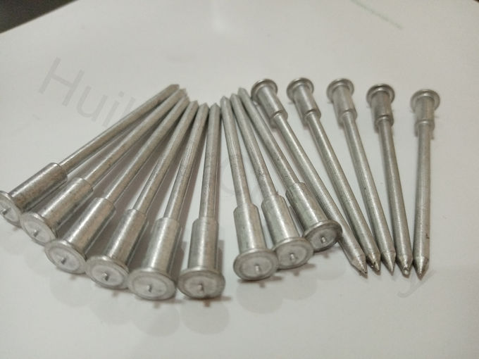Flat Head Flanged Capacitor Discharge (CD) Stud Welder Studs, No Thread