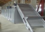 Wood Chips Briquettes 55.5kw Mesh Belt Dryer 1 Year Warranty