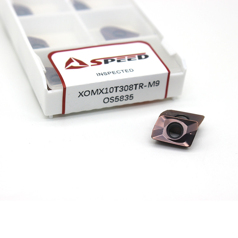 Tungsten Cnc Carbide Inserts , Cemented Carbide Turning Inserts XOMX120408