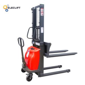  Semi Electric 24V Pallet Stacker With 3000mm Lifting Height Manufactures