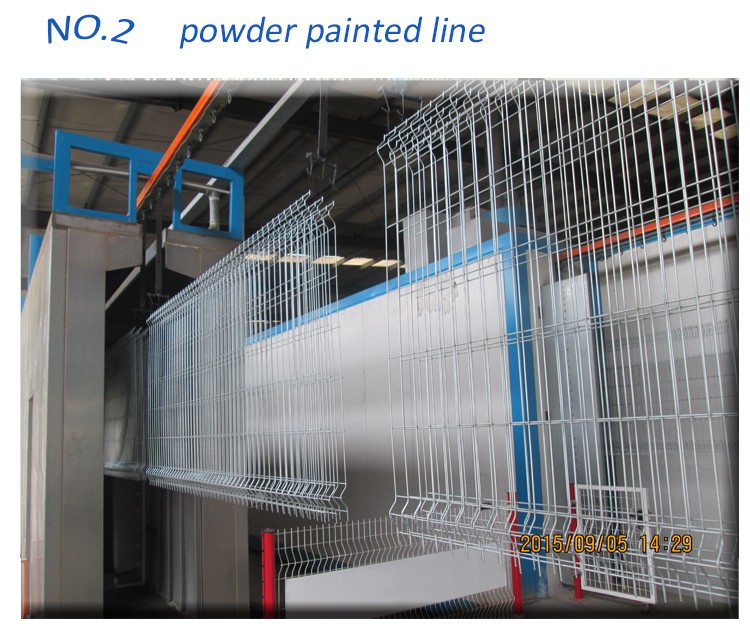 3D Mesh Fence Panels used Nylofor 3D fence with powder painted smooth surface 2030mm x 2500mm