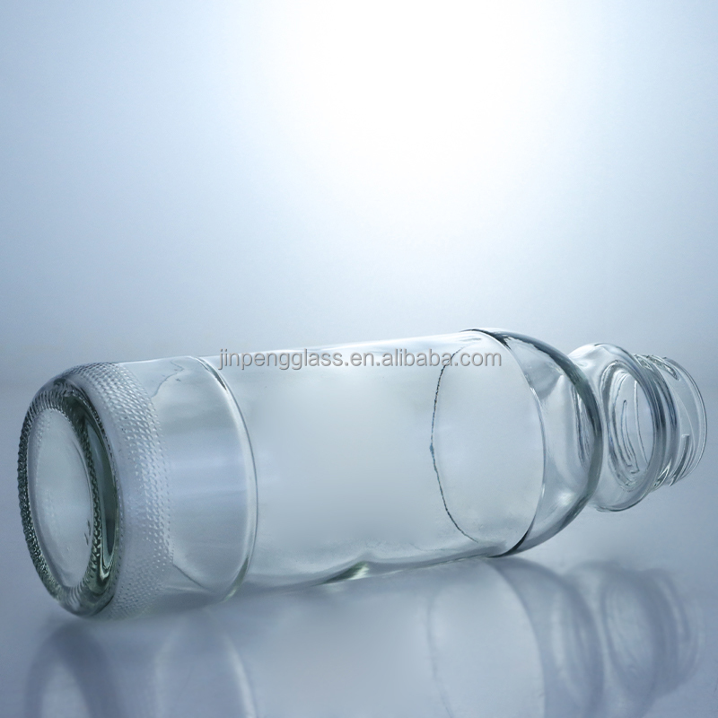 Transparent Glass Beverage Bottles in 100ml 200ml 350ml 400ml 500ml 1000ml Sizes