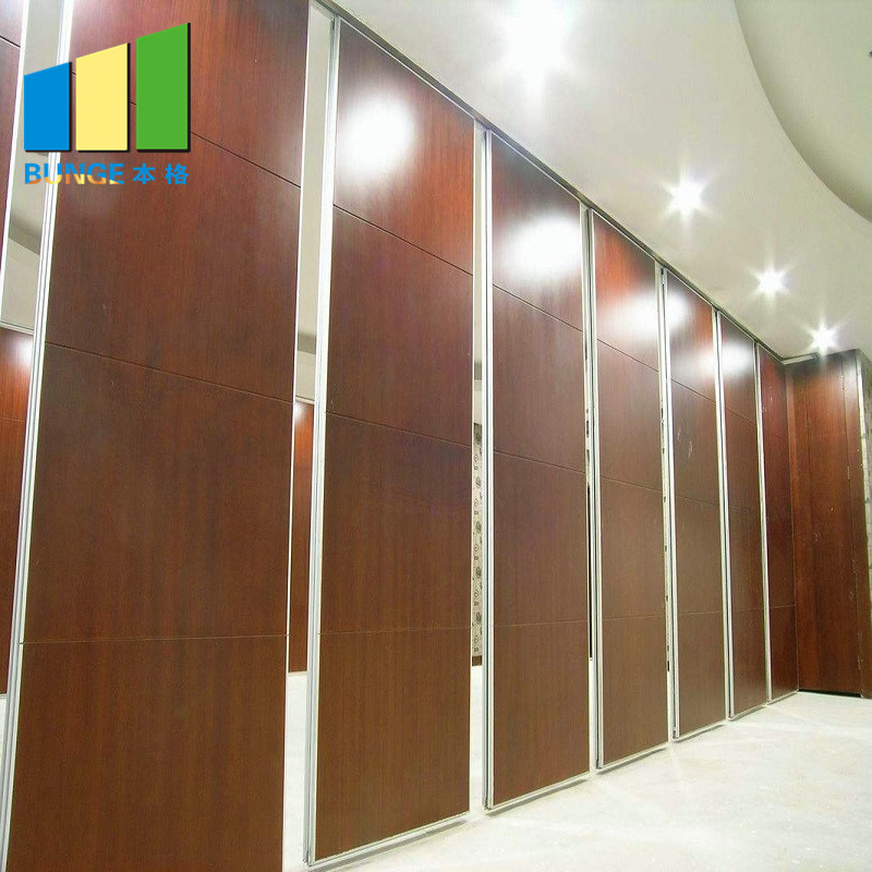 Operable Wall Aluminium Mobile Sound Proof Wall Partitions For Ballroom
