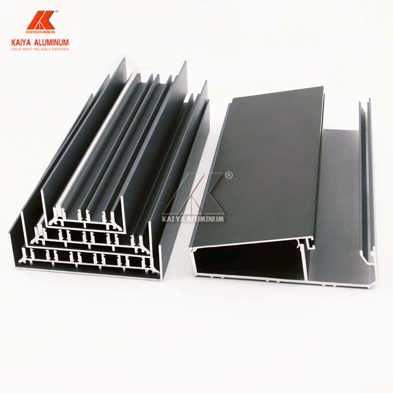 6063 T5 Aluminum Window Extrusion Profiles Sun Room Frame Material 0.8mm
