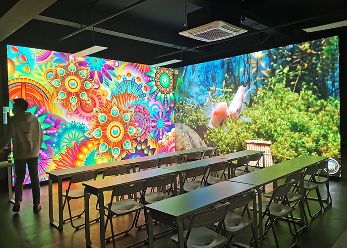 DVI Floor LED Display Screen P8.928 Stage Background LED Display IP43
