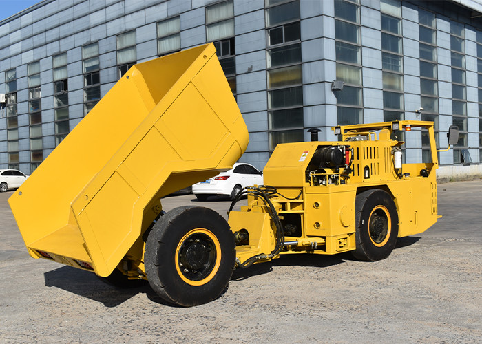 Mini Compact Construction Mining Dump Truck 6 Tons Tunnel Usage Flexible Operation