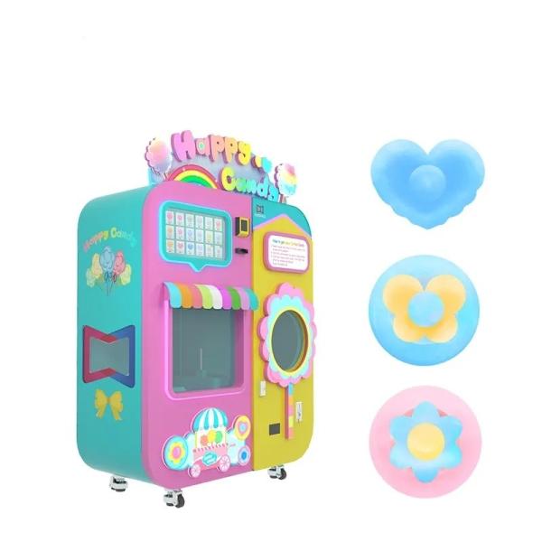 China Factory Direct Earn Money Commercial Kids pink Automatic Cotton Floss