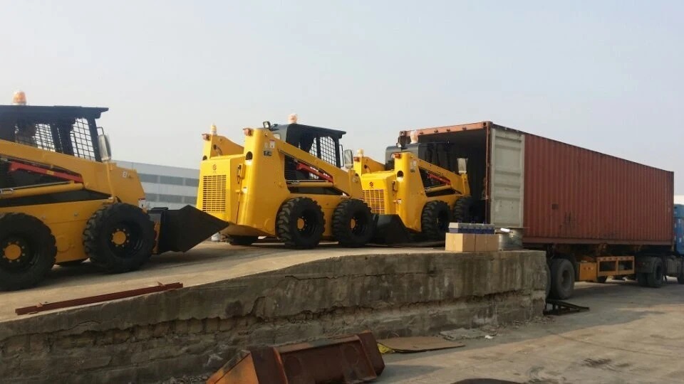 Euro 5 CE EPA Compact Wheel Skid Steer Loader 500kg 800kg 1050kg Small Mini Skidsteer Track Loader Cargadora