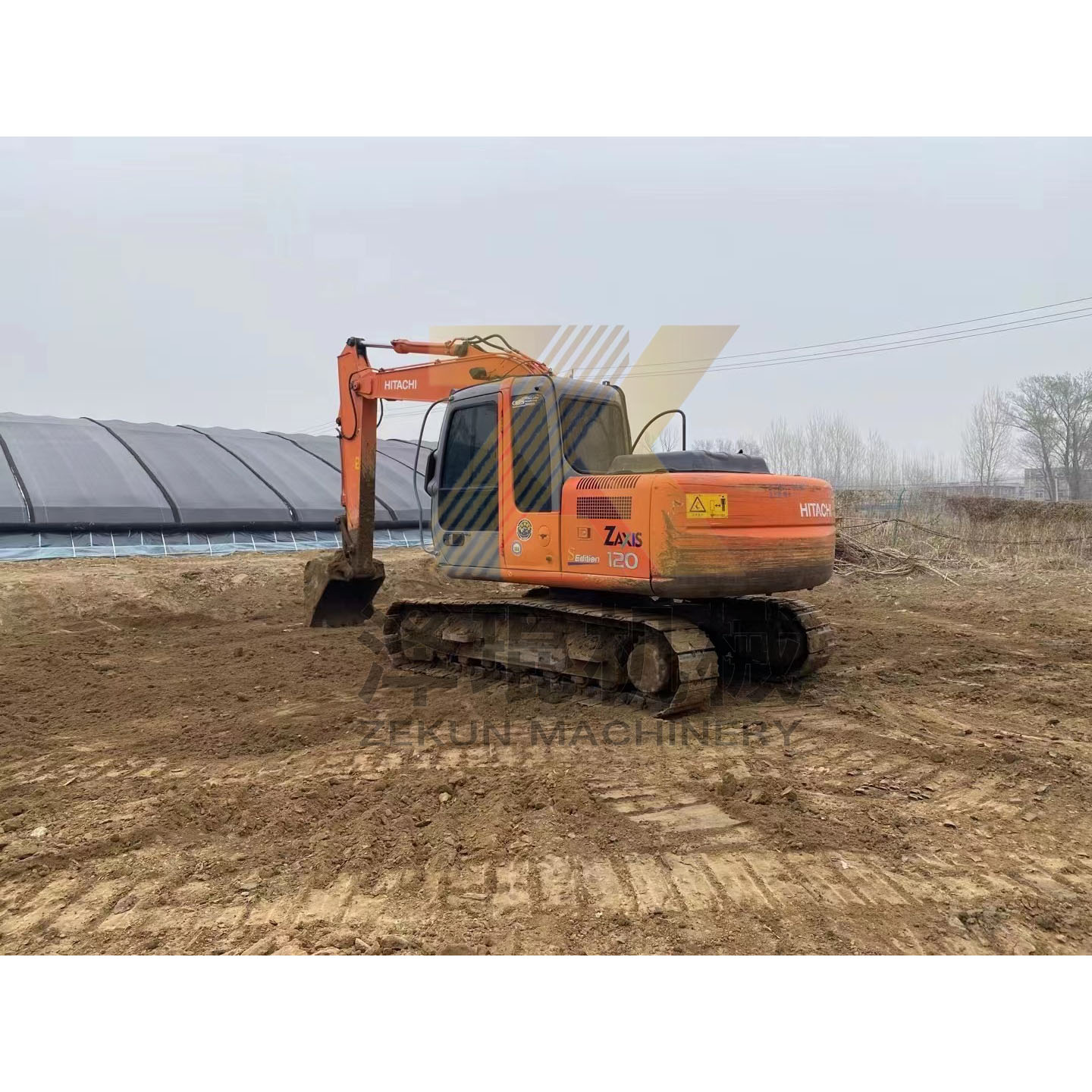 Hitachi ZX120-6 EX-1 -2 120 Mini Excavator in Good Condition Machine Weight 12000 KG