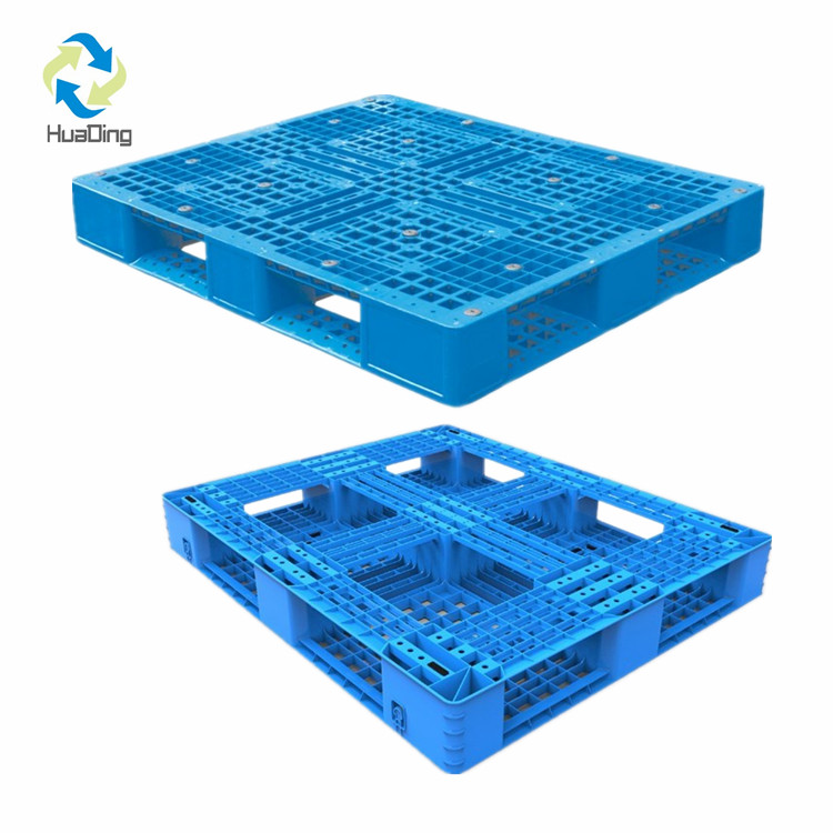 Eco-friendly no wood pallet for sale plastic pallet storage with forklift