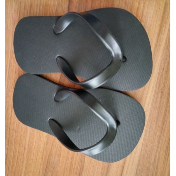 Custom Printed 15mm Thick PVC Beach Sole Flip Flop Sandals with Adjustable Sizes