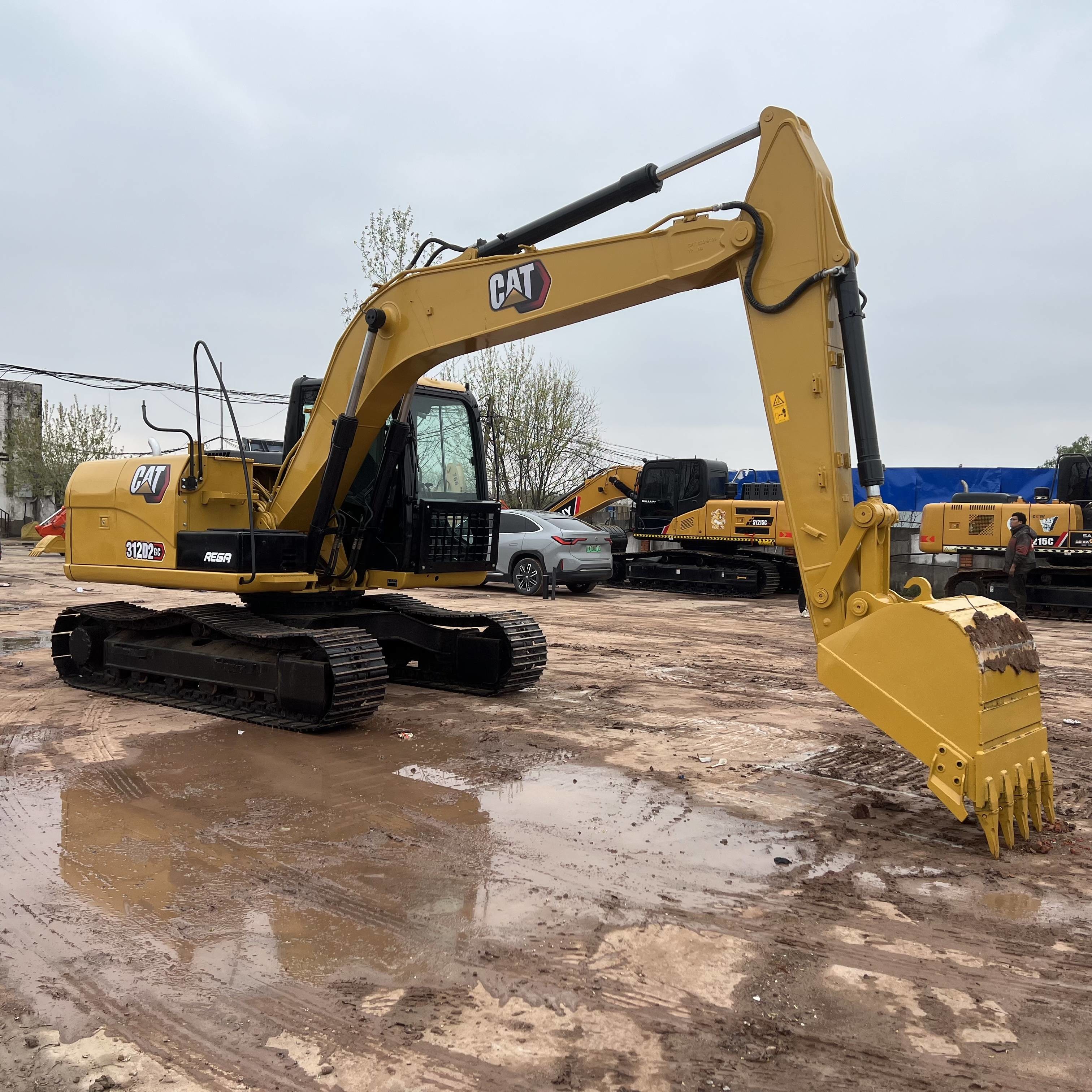 Used Caterpillar Excavator CAT 312D Secondhand 12ton Crawler Digger Japan