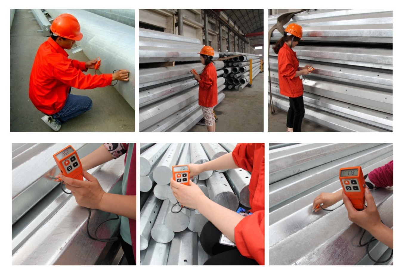 8m 11m Hot Dip Galvanized Octagonal Steel Pole For Transmission Line