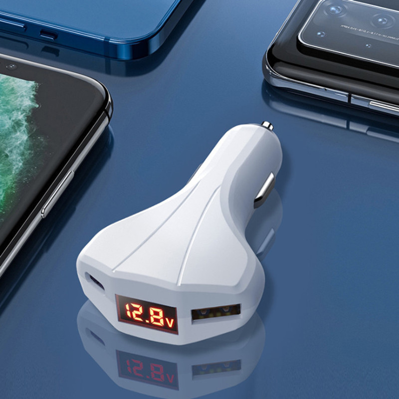 QC3.0 DC12V DC24V USB Car Charger For iPhone Samsung iPad Tablets