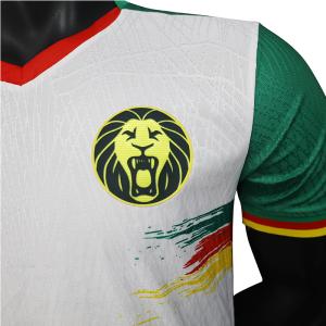 Group customized Cameroon white player version jersey high quality choice
