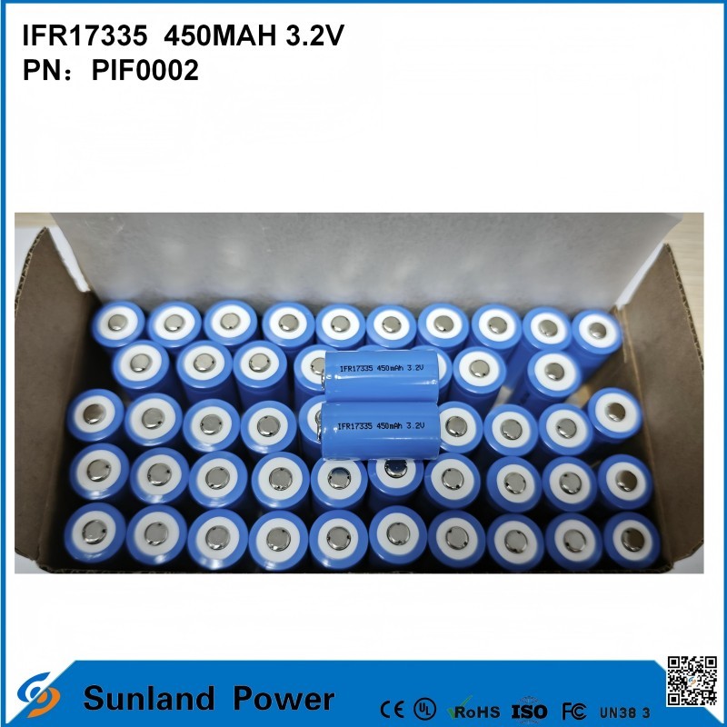 IFR17335 battery 3.2V 450mah suitable for a variety of devices and scenarios, including: Digital products Illumination equipment Electric tools Small