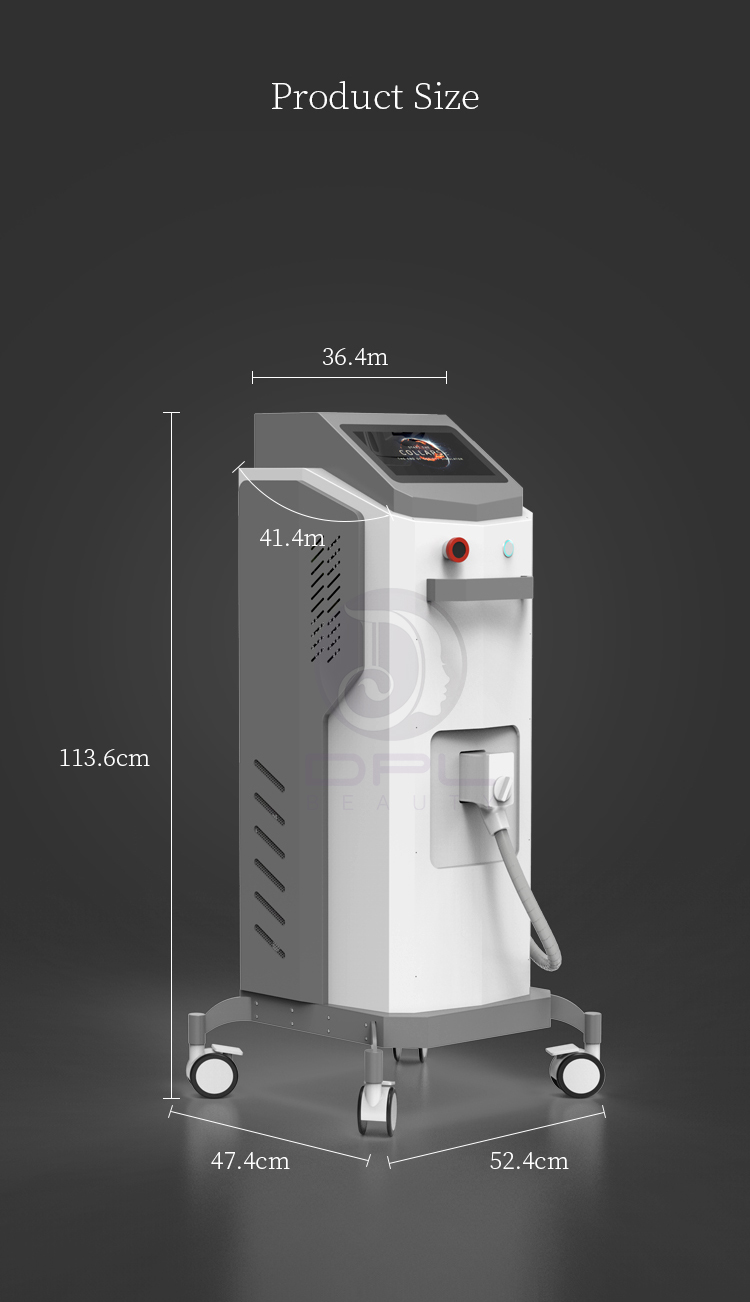 China Factory Professional Diode 808 nm Laser Painless Hair Removal Machine