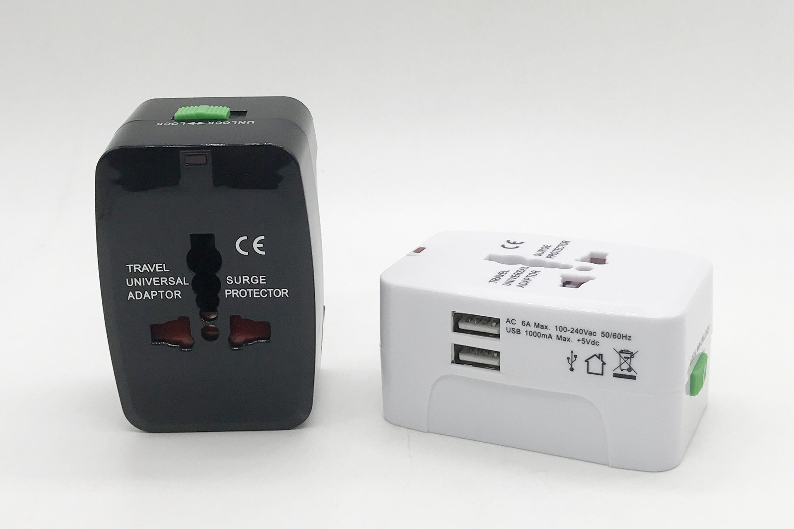 Universal Travel USB Indicator Dual Port Fast USB Wall Charger